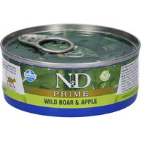 Produktbild von Farmina N&D Prime Katzen Nassfutter Pastete Wildschwein und Apfel Adult Getreidefrei 70 g - 70 g