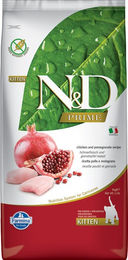 Produktbild von Farmina N&D Prime Kitten Huhn & Granatapfel Getreidefrei 2 x 5 kg - 2 x 5 kg