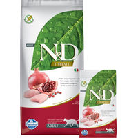 Produktbild von Farmina N&D Prime Trockenfutter für Katzen Adult Huhn und Hering Getreidefrei und Glutenfrei - 10 kg