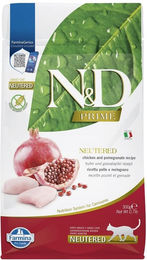 Farmina N&D Prime Trockenfutter Huhn und Hering für kastrierte Katzen Adult Getreidefrei 300g - 300 g – Bild 1 von 6