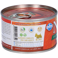 Produktbild von Farmina N&D Pumpkin Bio Nassfutter Hund Adult Mini Getreidefrei und Glutenfrei 140g