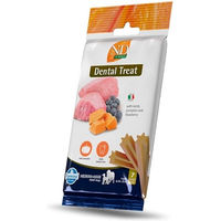 Produktbild von Farmina N&D Pumpkin Dental Treat Lamm und Blaubeere getreidefreie Zahnpflege-Leckerei für große Hunde 100 g