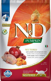Farmina N&D Pumpkin Geflügel und Hering Katzenfutter Adult Sterilisiert Getreidefrei 10 kg - 10 kg – Bild 1 von 6