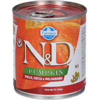 Produktbild von Farmina N&D Pumpkin Huhn & Kürbis Pastete Hundefutter Adult Getreidefrei Glutenfrei 285g