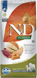 Farmina N&D Pumpkin Hund Adult Medium & Maxi Ente und Melone getreidefrei 12 kg - 12 kg – Bild 1 von 6