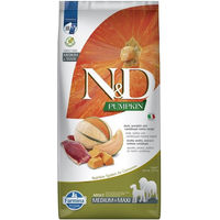 Produktbild von Farmina N&D Pumpkin Hund Adult Medium & Maxi Ente und Melone getreidefrei 12 kg - 12 kg
