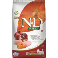 Produktbild von Farmina N&D Pumpkin Hund Adult Mini Huhn Kürbis und Granatapfel getreidefrei und glutenfrei 2,5 kg - 2,5 kg