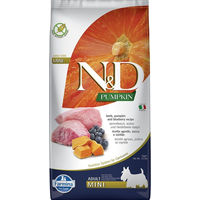 Produktbild von Farmina N&D Pumpkin Hundefutter Lamm Adult Mini Getreidefrei 2x7kg