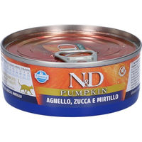 Produktbild von Farmina N&D Pumpkin Katzen-Nassfutter Lamm und Heidelbeere Pastete Adult Getreidefrei 70 g - 70 g