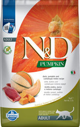 Farmina N&D Pumpkin Katzenfutter Adult Ente mit Kürbis und Melone getreidefrei und glutenfrei 5kg - 5 kg – Bild 1 von 10