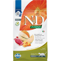 Produktbild von Farmina N&D Pumpkin Katzenfutter Ente & Melone Adult Getreidefrei 300 g - 300 g