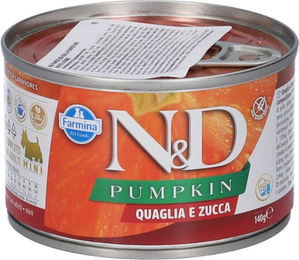 Farmina N&D Pumpkin Mini Pastete Hundefutter Adult Geflügel Getreidefrei und Glutenfrei 140 g – Bild 1 von 5