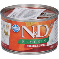 Produktbild von Farmina N&D Pumpkin Mini Pastete Hundefutter Adult Geflügel Getreidefrei und Glutenfrei 140 g