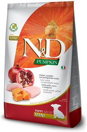 Farmina N&D Pumpkin Mini Welpenfutter Huhn & Hering Getreidefrei und Glutenfrei 800 g – Bild 1 von 7