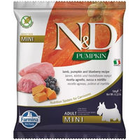 Produktbild von Farmina N&D Pumpkin Trockenfutter Lamm und Hering für kleine Hunde Adult 100g
