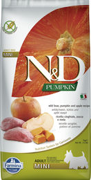 Farmina N&D Pumpkin Wildschwein und Apfel Getreidefreies Hundefutter Adult Mini 7 kg - 7 kg – Bild 1 von 9