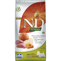 Produktbild von Farmina N&D Pumpkin Wildschwein und Apfel Getreidefreies Hundefutter Adult Mini 7 kg - 7 kg