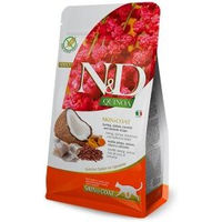 Produktbild von Farmina N&D Quinoa Adult Hundefutter Hering Bio Glutenfrei Haut & Fell 2x5 kg - 2 x 5 kg