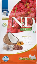 Farmina N&D Quinoa Adult Mini Hundefutter Hering und Kokosnuss 800 g – Bild 1 von 1
