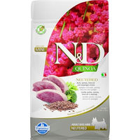 Produktbild von Farmina N&D Quinoa Adult Mini Pellets Hundefutter Ente Getreidefrei 800 g - 800 g