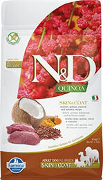 Produktbild von Farmina N&D Quinoa Adult Mini Pellets Hundefutter Wildbret und Kokosnuss Getreidefrei 800 g - 800 g