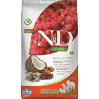 Produktbild von Farmina N&D Quinoa Adult Trockenfutter für Hunde Hering und Kokosnuss Haut & Fell getreidefrei 2,5 kg - 2,5 kg