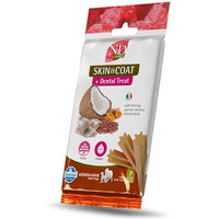Produktbild von Farmina N&D Quinoa Dental Treat Hering Zahnpflege-Snack für mittelgroße und große Hunde Junior Hypoallergen Monoprotein 100 g - 7 x 100 g