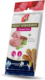 Produktbild von Farmina N&D Quinoa Dental Treat Lamm Weight Management Zahnpflege-Leckerli für mittelgroße und große Hunde 100 g - 7 x 100 g