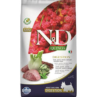Produktbild von Farmina N&D Quinoa Digestion Hundefutter Lamm und Hering für kleine erwachsene Hunde getreidefrei 100 g