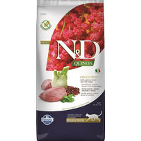 Produktbild von Farmina N&D Quinoa Digestion Katzenfutter Adult Lamm und Fenchel 5 kg - 5 kg