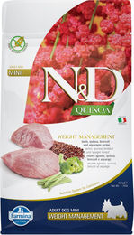 Farmina N&D Quinoa Gewichtsmanagement Lamm Glutenfrei Hund Adult Kleine Hunde 800 g – Bild 1 von 1