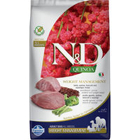 Produktbild von Farmina N&D Quinoa Haut und Fellpflege Hundefutter Adult für mittelgroße bis große Hunde Huhn und Hering Getreidefrei 2,5 kg