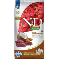 Produktbild von Farmina N&D Quinoa Hund Adult Skin & Coat Hirsch getreidefrei 7kg - 7 kg