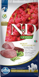 Farmina N&D Quinoa Hundefutter Adult Lamm und Hering Getreidefrei Gewichtskontrolle 7 kg – Bild 1 von 6
