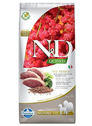 Farmina N&D Quinoa Hundefutter Adult Medium & Maxi Ente und Hering Glutenfrei 12 kg – Bild 1 von 2