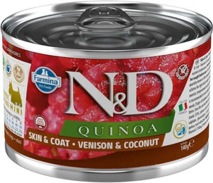 Farmina N&D Quinoa Hundefutter Wild und Kokosnuss Hypoallergen Adult 140 g - 140 g – Bild 1 von 1
