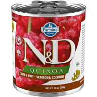 Produktbild von Farmina N&D Quinoa Hundepaté Hirsch und Kokosnuss Adult Hypoallergen Getreidefrei 285 g - 285 g