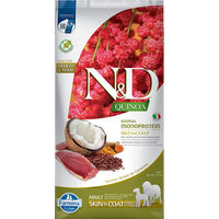 Produktbild von Farmina N&D Quinoa Skin & Coat Hundefutter Ente Kokosnuss & Kurkuma Getreidefrei Monoprotein 2 x 7 kg - 2 x 7 kg