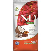 Produktbild von Farmina N&D Quinoa Skin & Coat Katzenfutter Hering Adult Getreidefrei 5 kg - 2 x 5 kg