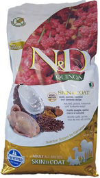 Farmina N&D Quinoa Skin & Coat Trockenfutter Wachtel für Hunde Adult Getreidefrei und Glutenfrei – Bild 1 von 2
