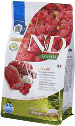 Farmina N&D Quinoa Urinary Katzenfutter Trockenfutter Adult Ente und Cranberry 300 g - 300 g – Bild 1 von 7