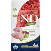 Produktbild von Farmina N&D Quinoa Weight Management Adult Mini Hundefutter Lamm Getreidefrei 800 g