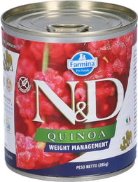 Farmina N&D Quinoa Weight Management Nassfutter Hund Adult mit Gewichtskontrolle und Gelenk-Supplement 285 g - 285 g – Bild 1 von 5