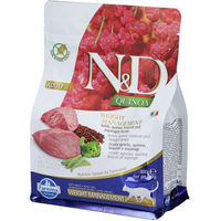Produktbild von Farmina N&D Quinoa Weight Management Trockenfutter für erwachsene Katzen zur Gewichtskontrolle 1 kg