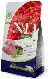 Produktbild von Farmina N&D Quinoa Weight Management Trockenfutter Lamm und Hering Bio Glutenfrei 2x5 kg - 2 x 5 kg