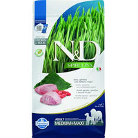 Produktbild von FARMINA N&D Spirulina Adult Hundefutter Lamm und Hering Medium Maxi Getreidefrei 2 kg - 2 kg