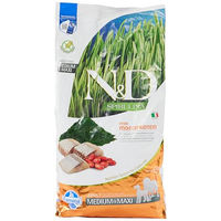 Produktbild von Farmina N&D Spirulina Adult Hundetrockenfutter Medium & Maxi Hering Getreidefrei 7 kg - 7 kg