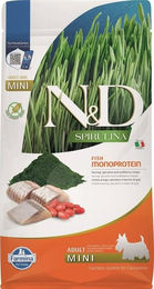 Produktbild von Farmina N&D Spirulina Adult Mini Hundefutter Hering und Wolfberry getreidefrei 800 g