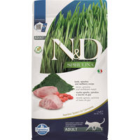 Produktbild von Farmina N&D Spirulina Katzenfutter Adult Lamm und Hering Getreidefrei 50g