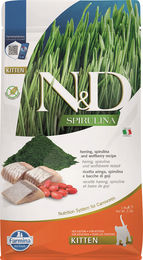 Produktbild von Farmina N&D Spirulina Kitten Futter Hering und Wolfberry getreidefrei 50g